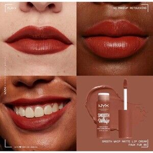 Nyx Smooth Whip Blurring Matte Lip Cream Faux Fur